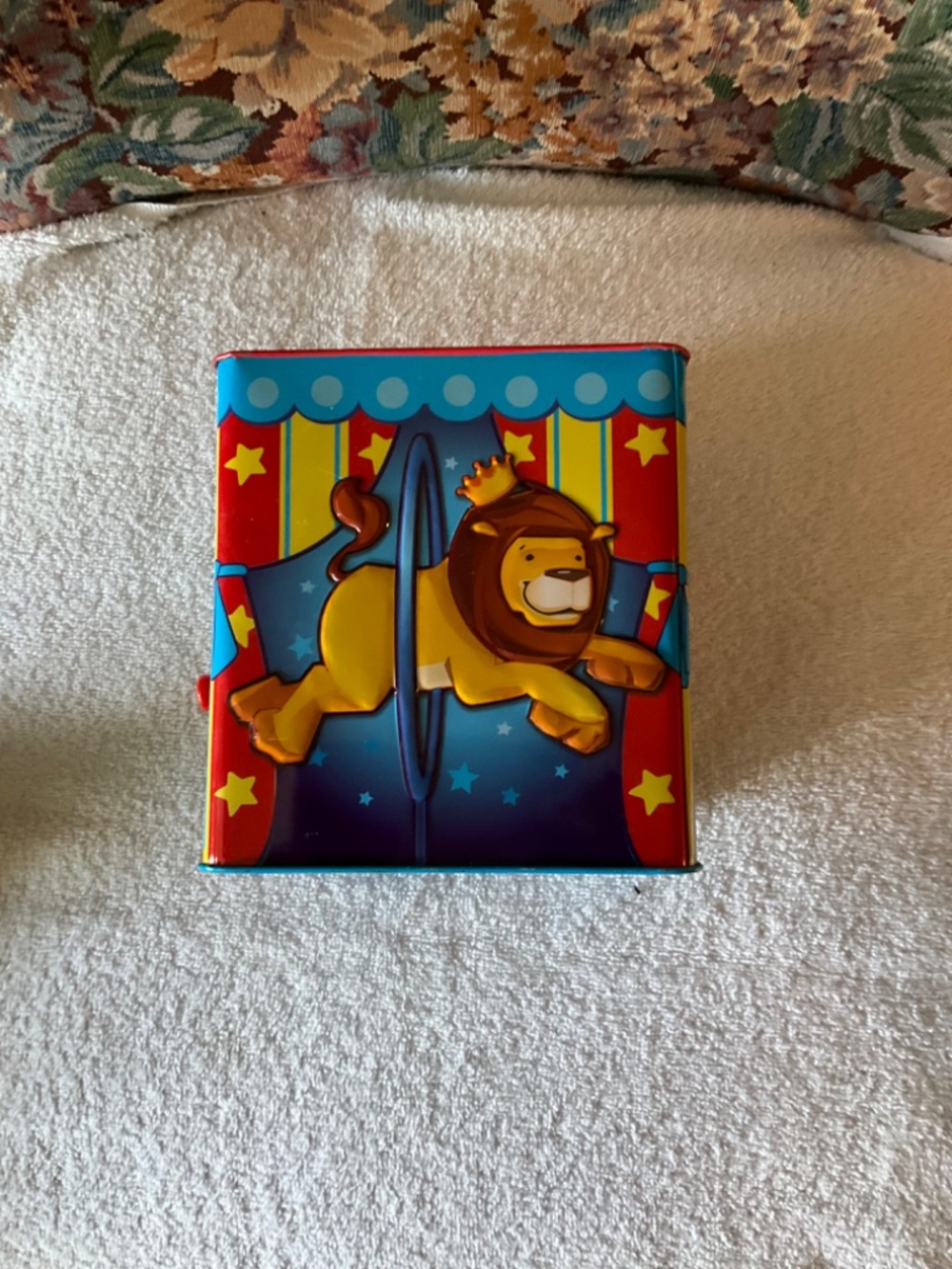 EUC Schylling "Silly Circus" Jack-in-the-Box Musical Toy - Picture 4 of 7